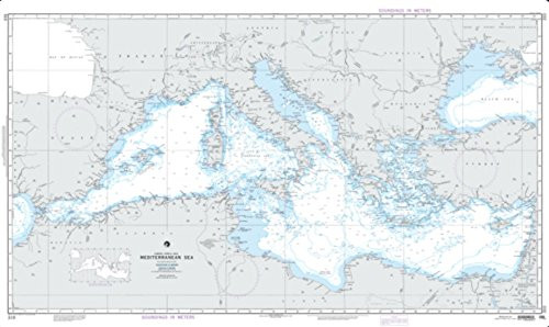 NGA Chart 310-Mediterranean Sea - Water-Resistant