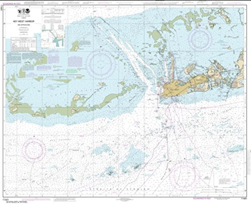 NOAA Chart 11441-Key West Harbor and Approaches - Water-Resistant - by East View Geospatial