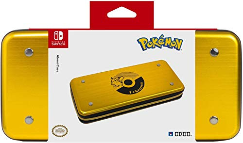 HORI Nintendo Switch Pikachu Alumi Case -Gold- Officially Licensed By Nintendo and Pokemon - Nintendo Switch HORI Nintendo Switch Pikachu Alumi Case -Gold- Officially Licensed By Nintendo and Pokemon - Nintendo Switch