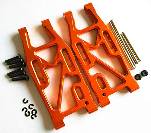 For 1/10 Bullet MT/ST 3.0 FLUX 101213 Upgrade Parts Aluminum Rear Suspension Arm - 1PR SET Orange