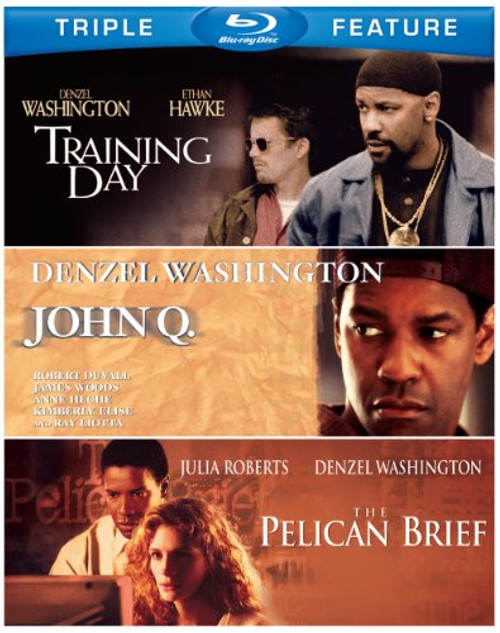 Denzel Washington Triple Feature -The Pelican Brief / Training Day / John Q- -Blu-ray- Denzel Washington Triple Feature -The Pelican Brief / Training Day / John Q- -Blu-ray-