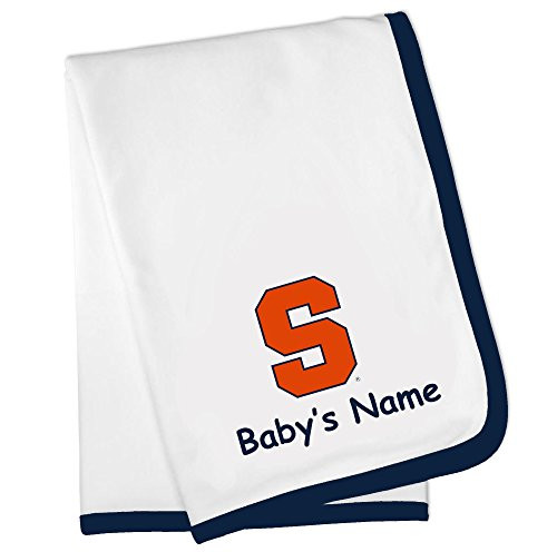 Future Tailgater Syracuse Orange Custom Personalized Baby Blanket