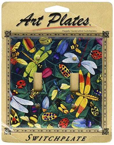 Art Plates - Bugs Switch Plate - Double Toggle