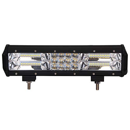 Greatech 12 Inch LED Light bar 180W Triple Row Flood Spot Combo Beam Led Bar Driving Fog Light Off Road Lights for Boat Trucks-ATV-UTV-Cars-Tailgate-Pickup-Motorocycle Greatech 12 Inch LED Light bar 180W Triple Row Flood Spot Combo Beam Led Bar Driving Fog Light Off Road Lights for Boat Trucks-ATV-UTV-Cars-Tailgate-Pickup-Motorocycle