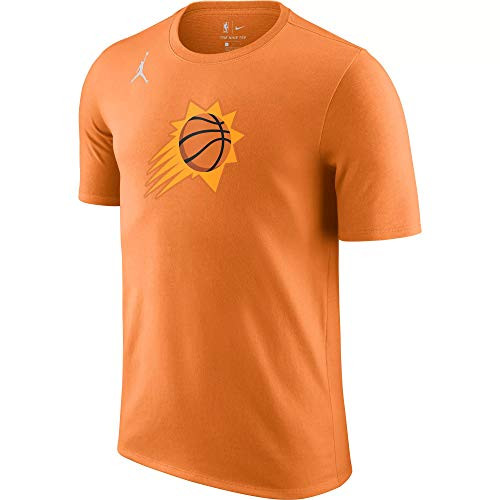 NBA Youth 8-20 Performance Dri Fit Essential Statement Edition Wordmark T-Shirt -Phoenix Suns Orange Statement Edition- 14-16-