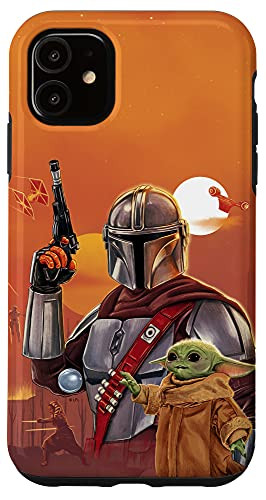 iPhone 11 Star Wars- The Mandalorian  and  Grogu Space Western Exclusive Case