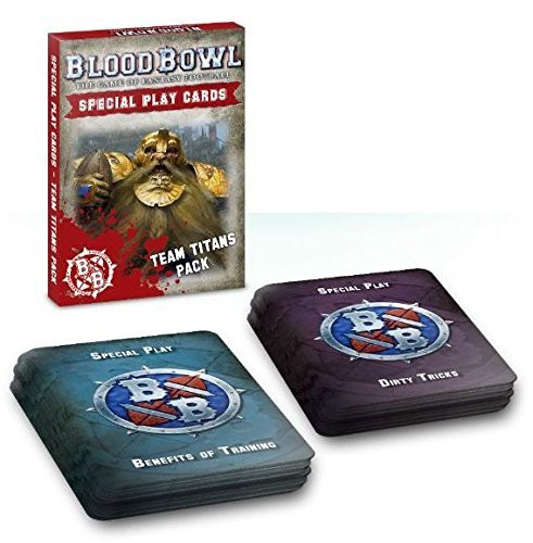 Games Workshop 60220999002" Blood Bowl Cards: Team Titans Pack (Eng)