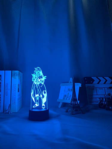 Anime Gurren Lagann Simon Led Night Light for Bedroom Decor Night Lamp Tengen Toppa Gurren Lagann Gift Acrylic Neon 3D Lamp -Remote Control