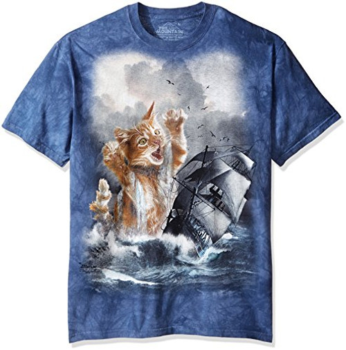 The Mountain Men's the Krakitten Adult T-Shirt- Blueberry- Large The Mountain Men's the Krakitten Adult T-Shirt- Blueberry- Large