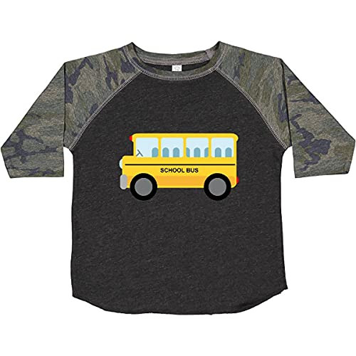 inktastic School Bus Toddler T-Shirt 3T Smoke and Vintage Camo Daf7 inktastic School Bus Toddler T-Shirt 3T Smoke and Vintage Camo Daf7