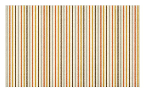 Ambesonne Vintage Doormat- Retro Nostalgic 60s 70s Fashion Stripes Vertical Pattern Vintage- Decorative Polyester Floor Mat with Non-Skid Backing- 30inch X 18inch- Orange Mustard Dust Cream Ambesonne Vintage Doormat- Retro Nostalgic 60s 70s Fashion Stripes Vertical Pattern Vintage- Decorative Polyester Floor Mat with Non-Skid Backing- 30inch X 18inch- Orange Mustard Dust Cream