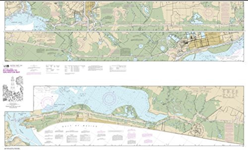 NOAA Chart 11331-Intracoastal Waterway Ellender to Galveston Bay - Water-Resistant - by East View Geospatial