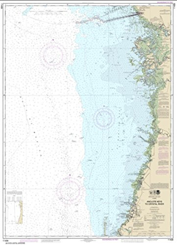 NOAA Chart 11409-Anclote Keys to Crystal River - Water-Resistant - by East View Geospatial