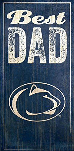 Fan Creations Penn State University Best Dad Sign Multicolored