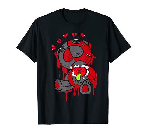 Heart Sick Graphic Tee Match Jordan 13 Red Flint T-Shirt