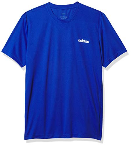 adidas mens Designed 2 Move Plain Tee Team Royal Blue/White X-Large