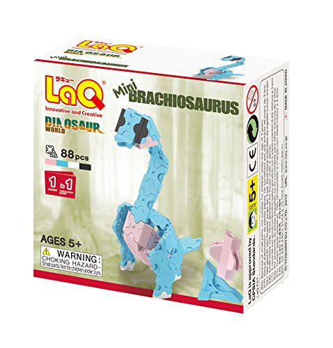 LaQ Blocks LAQ001801 Mini Brachiosaurus - 2.12 oz.