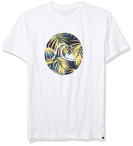 Quiksilver Men's Jungle Bubble TEE- White- S