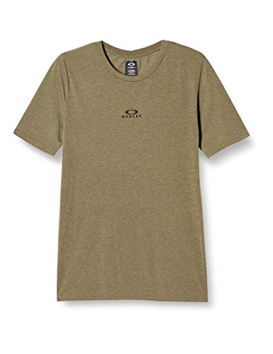 Oakley Men's Bark New Ss- Dark Brush Light Heather- L
