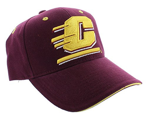 New Central Michigan Chippewas Adjustable Buckle Back Hat Embroidered Cap