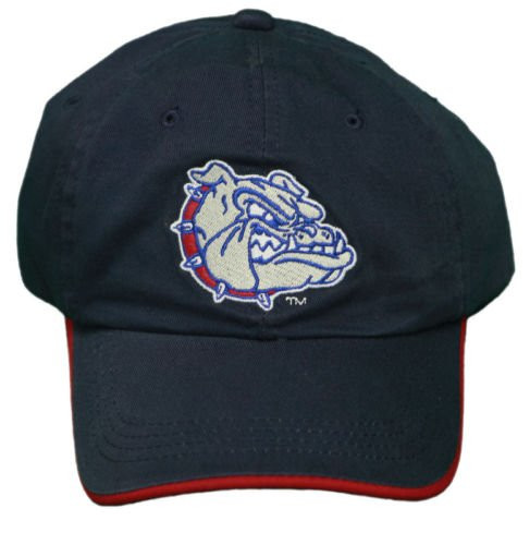 New Gonzaga University Bulldogs Buckle Back Cap - Embroidered Hat - Navy