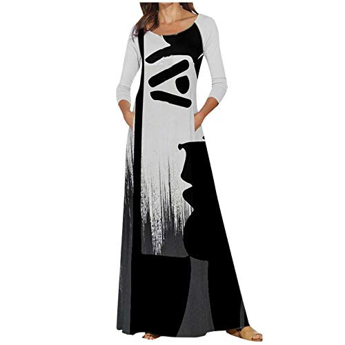 Women Dresses Casual Women's Deep V-Neck Casual Dress Summer Backless Floral Print/Solid Split Maxi Dress for Beach Party Black Women Dresses Casual Women's Deep V-Neck Casual Dress Summer Backless Floral Print/Solid Split Maxi Dress for Beach Party Black