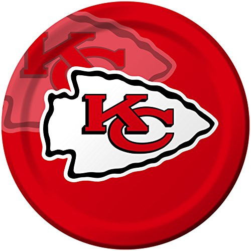 Creative Converting 8 Count Kansas City Chiefs Paper Dinner Plates