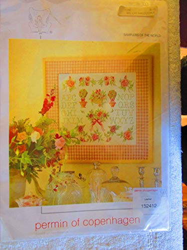 Rose Life Counted Cross Stitch Sampler Chart