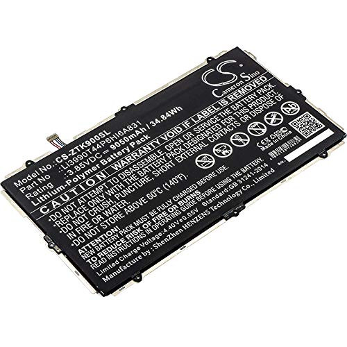 Replacement for ZTE K90U ZPAD 10.1 Li3990T44P6HI6A831 Battery