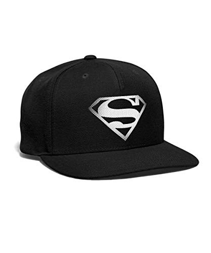 DC Comics Originals Superman Dot Logo Snapback Cap- Black