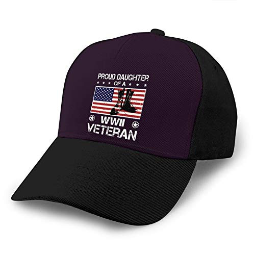 LIUYI Proud Daughter of A Ww2 VeteranBaseball Cap Adjustable Dad Hats for Men Women Golf Hat