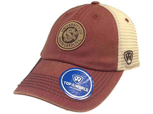 Top of the World South Carolina Gamecocks Tow Red Outlander Mesh Adjustable Snapback Hat Cap Top of the World South Carolina Gamecocks Tow Red Outlander Mesh Adjustable Snapback Hat Cap
