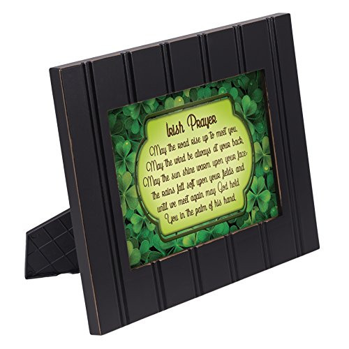 Irish Blessing Green Shamrocks 8x10 Black Framed Art Wall Plaque Sign Irish Blessing Green Shamrocks 8x10 Black Framed Art Wall Plaque Sign
