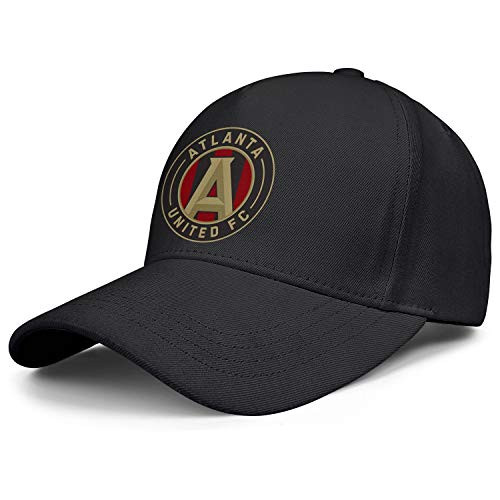 Unisex Baseball Cap Atlanta-United- Snapback Caps Fast Dry Solid Flat Bill Adjustable Trucker Hats