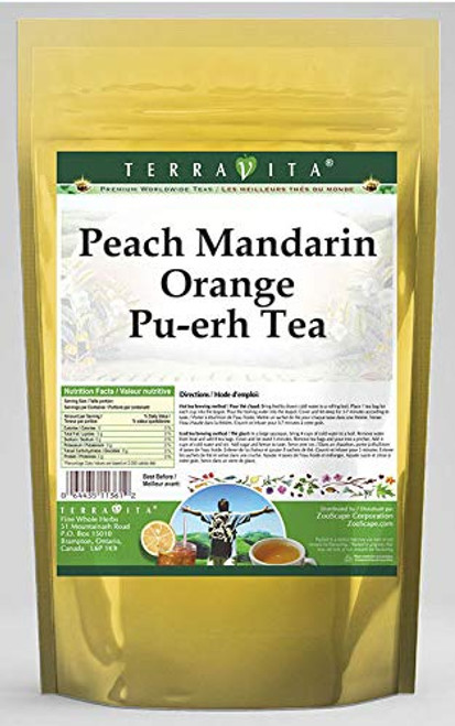Peach Mandarin Orange Pu-erh Tea -50 tea bags- ZIN- 540914- Peach Mandarin Orange Pu-erh Tea -50 tea bags- ZIN- 540914-