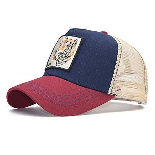 Animal Tiger Pattern Baseball Cap Men Women Hip Hop Dad Mesh Hat Sun Hat Baseball Hat for Outdoor Sports Decoration -Style-2-