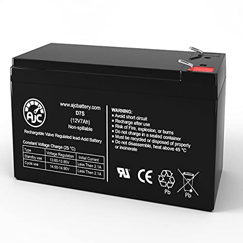 Acorn 120 Superglide 12V 7Ah Stairlift Battery - This is an AJC Brand Replacement