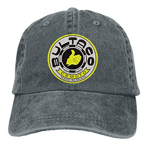 DSKEFE Bultaco-Logo Casquette Baseball Cap Trucker Fashion Hat Adjustable Retro Hats for Adults Caps Deep Heather