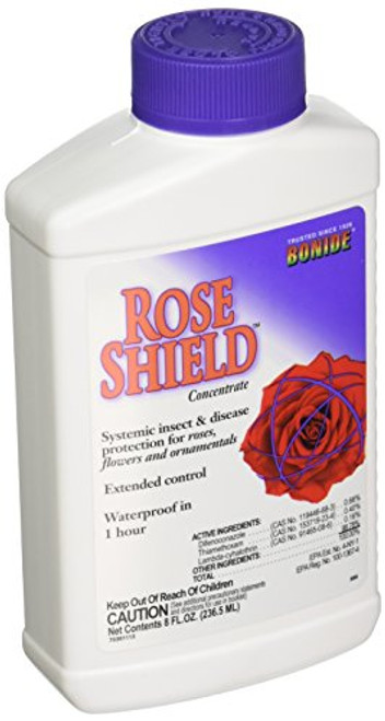 Bonide Rose Shield Concentrate Fertilizer, 8 oz-(986)