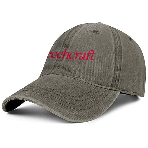 Mens Womens Vintage Washed Cowboy Hat Beechcraft-Logo-Symbol- Breathable Adjustable Dad Trucker Sun Hats Sports Baseball Cap