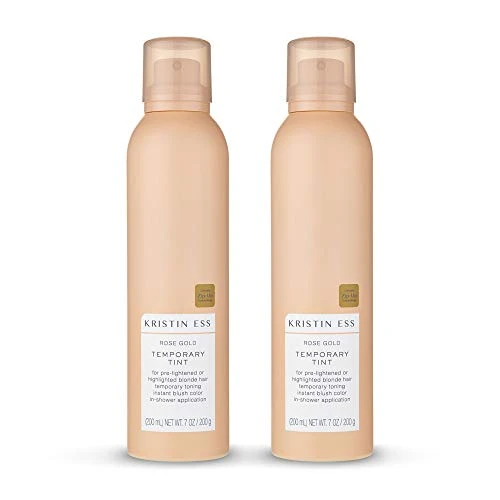 Kristin Ess Rose Gold Temporary Tint- 7 oz. -Pack of 2-