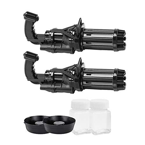 TYISON Bubble Guns Automatic Bubble Machine for Kids -13-Hole Huge Amount Bubble Maker Gatling Bubble Machine Outdoor Toys for Boys and Girls.