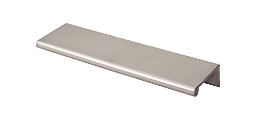 Top Knobs TK503BSN Mercer Collection 6" Europa Tab Pull, Brushed Satin Nickel