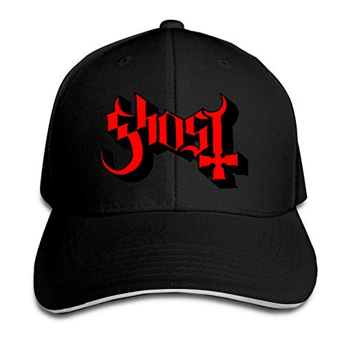 Ghost Bc Adults Baseball Cap Headgear Sandwich Hat Unisex Casquette Black