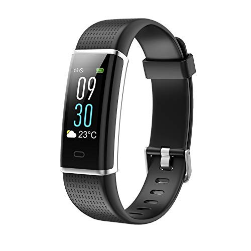 Smart Watch- Fitness Tracker with Heart Rate Monitor- Activity Tracker with 1.3inch Touch Screen- IP68 Waterproof Pedometer Smartwatch with Sleep Monitor- Step Counter for Women and Men -Black- Smart Watch- Fitness Tracker with Heart Rate Monitor- Activity Tracker with 1.3inch Touch Screen- IP68 Waterproof Pedometer Smartwatch with Sleep Monitor- Step Counter for Women and Men -Black-