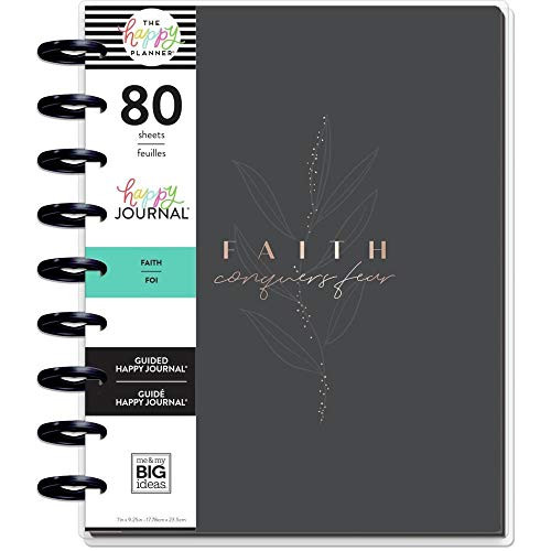 Happy Planner Classic Guided Journal - Simple Faith - 80 Sheets