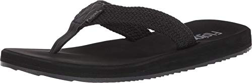 FLOJOS Women's Sydney Flip-Flop- Black- 6