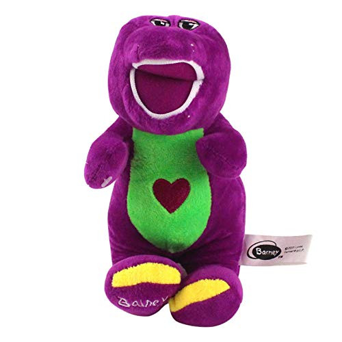 My Friend Sings The Dinosaur Purple Barney Sings I Love You Music Stuffed Doll Christmas Gift for Children -no Electricity- 20~30cm
