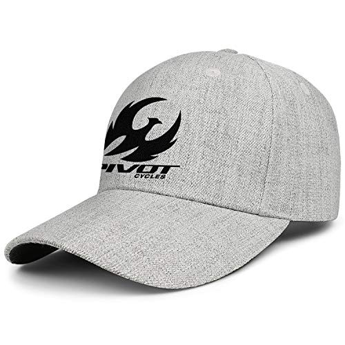 Heart Wolf Unisex Strapback Hat Cool Basic Pivot-Bike-Logo- Cap