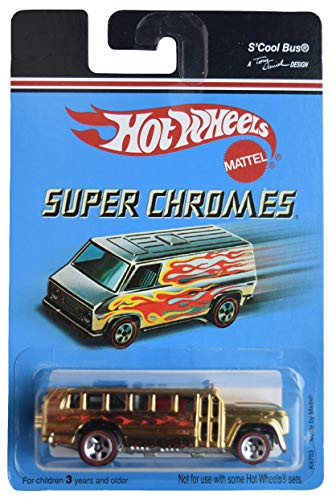 DieCast Hotwheels Scool Bus- Super Chromes